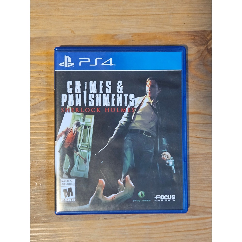 Sherlock Holmes Crimes & Punishments PS4 PlayStation 4 Game Focus Frogwares